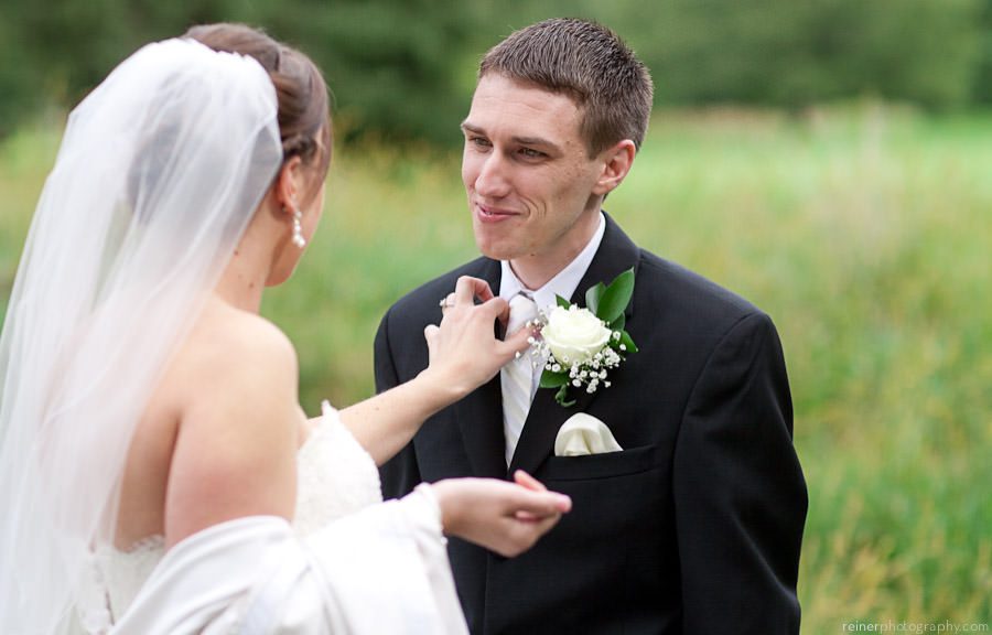 Philadelphia wedding Photographer - bride and groom's first look 
