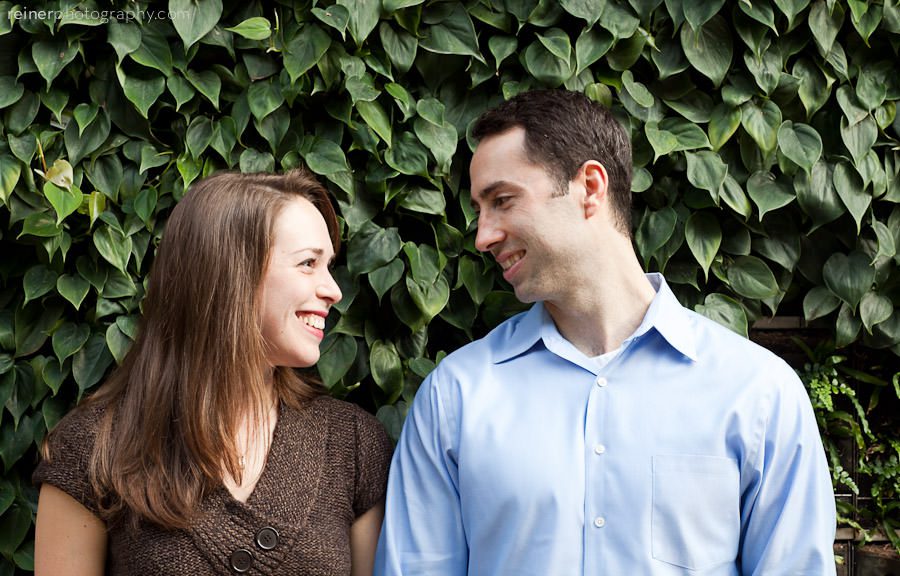 engagement session longwood gardens