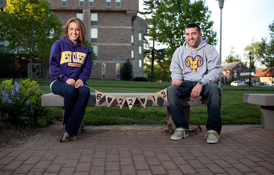West Chester PA engagement session
