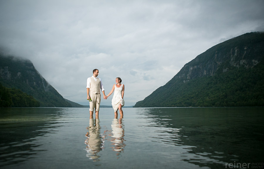 Dana and Josh's wedding in Lake Willoughby VT - Reiner Photography Phi...