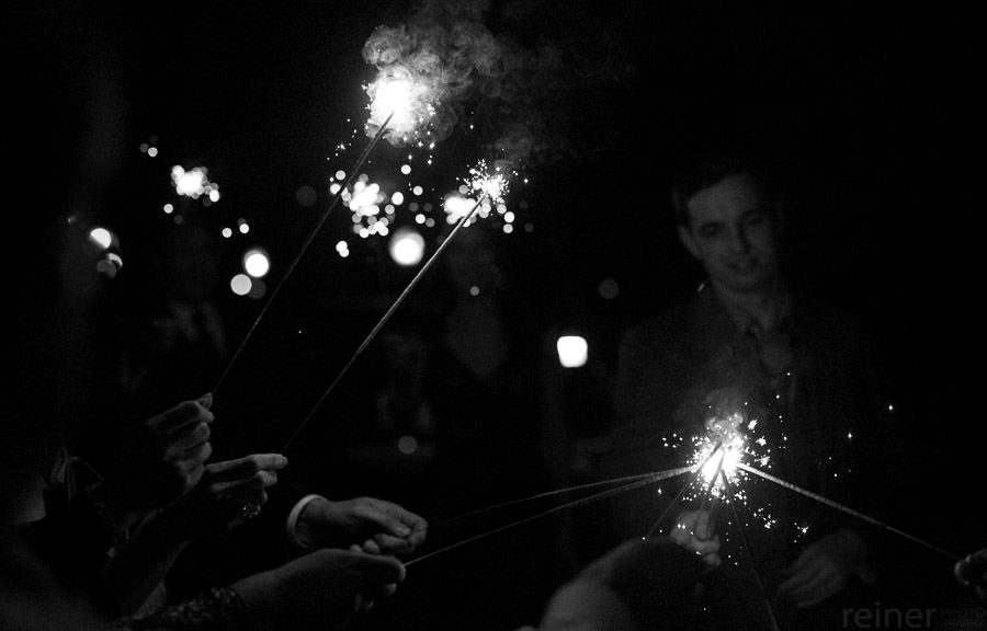 wedding sparklers for bride and groom wedding exit