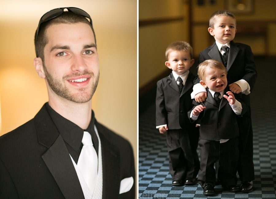 groom before the wedding - Allentown PA wedding photos by Reiner Photography