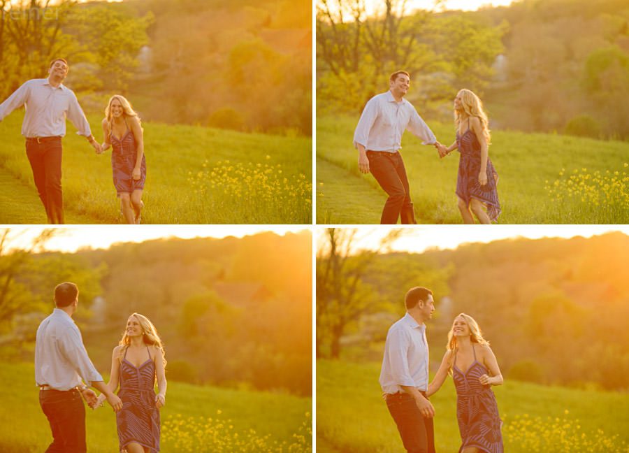 13 - West Chester Engagement Photos - Ashley and Jeff Sunset at Strouds Reserve, West Chester - Reiner Photography - West Chester Engagement Photos