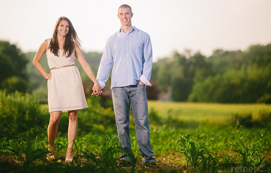 Engagement session near West Chester