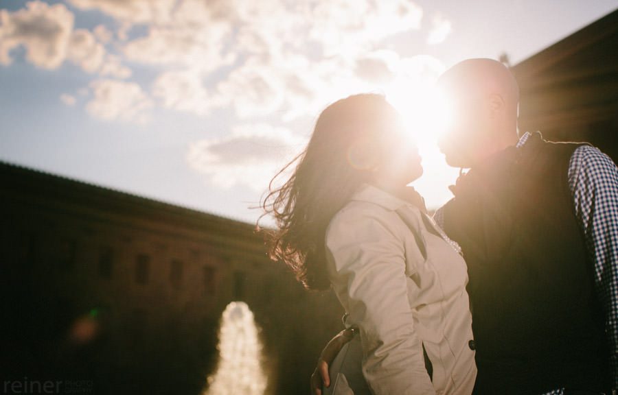 Philadelphia Art Museum Engagement Session