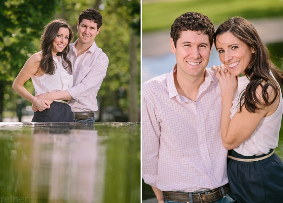 Engagement session in Philadelphia near the new location of the Barnes Foundation