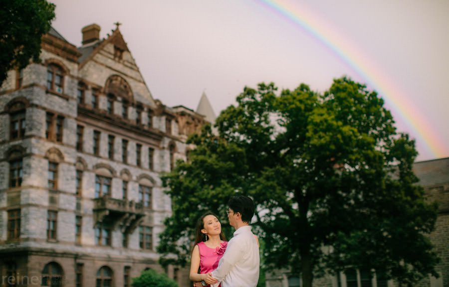 engagement session in Princeton New Jersey by Philadelphia wedding photographers Reiner Photography