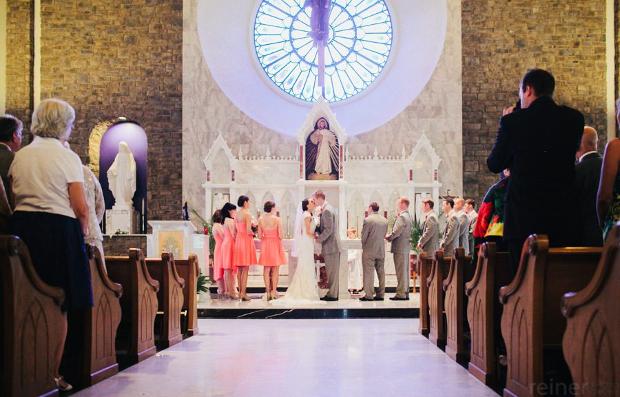 Jen and Mike's wedding at St Patrick's Church in Malvern Pa by Philadelphia wedding Photographers Reiner Photography