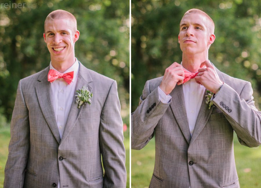 Jen and Mike's wedding reception at Barn on Bridge, by Philadelphia wedding Photographers Reiner Photography