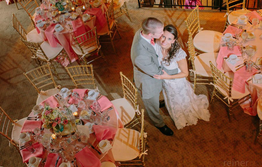 Jen and Mike's wedding reception at Barn on Bridge, by Philadelphia wedding Photographers Reiner Photography