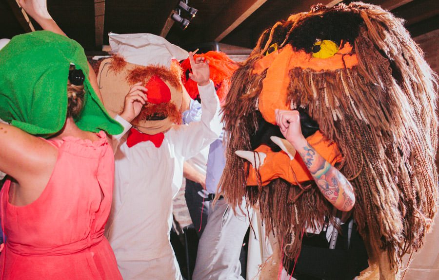 Jen and Mike's wedding reception at Barn on Bridge, by Philadelphia wedding Photographers Reiner Photography