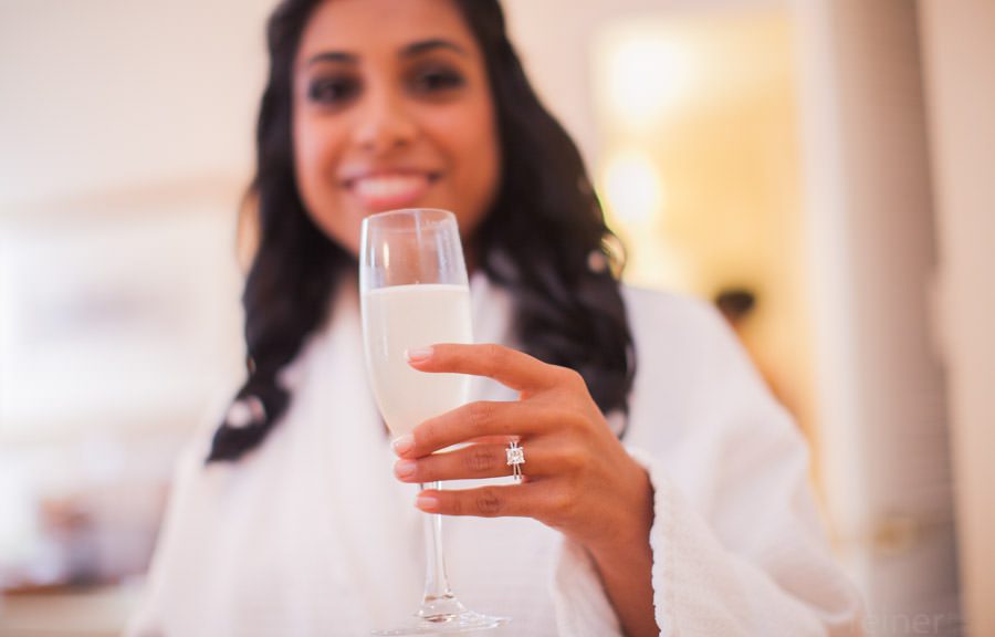 getting ready for a Philadelphia Wedding at Ritz Carlton Hotel