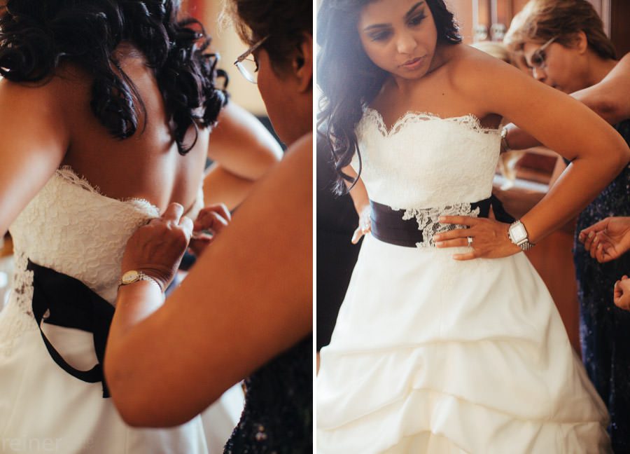 bridal details at Philadelphia Wedding at Ritz Carlton Hotel