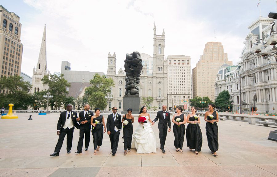 Philadelphia Wedding Love park