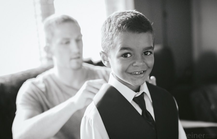 groom getting ready before his wedding, Moorestown Community House Wedding