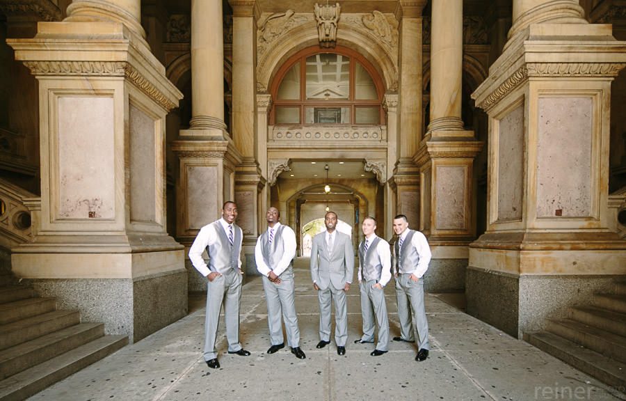 City Hall Groomsmen