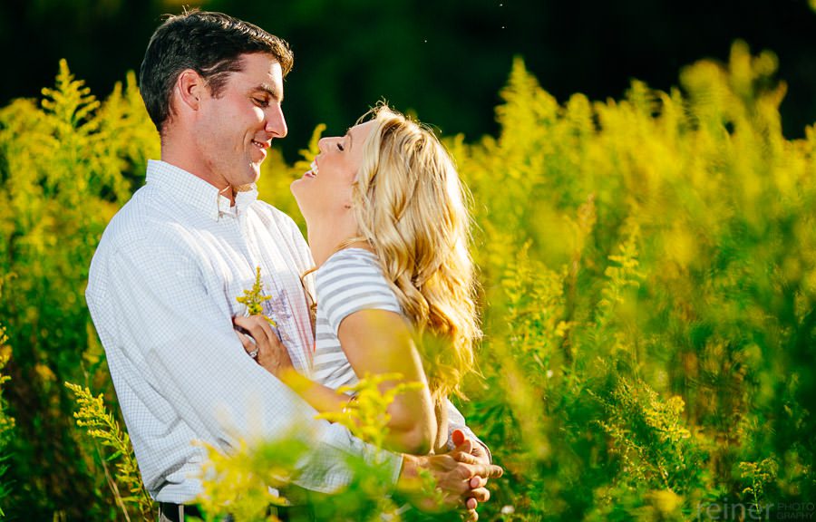 West Chester Pa Engagement Photos by Reiner Photography