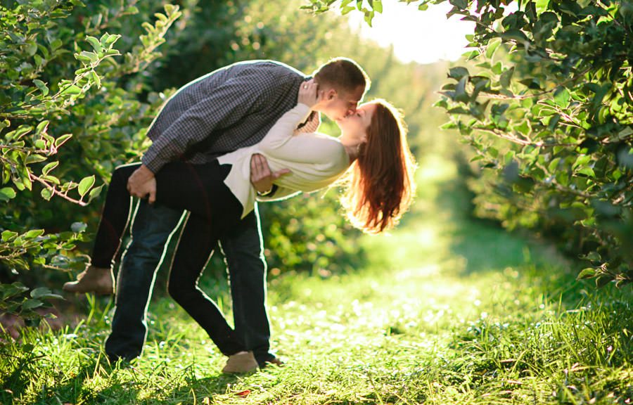 Highland Orchards Engagement Session West Chester Pa