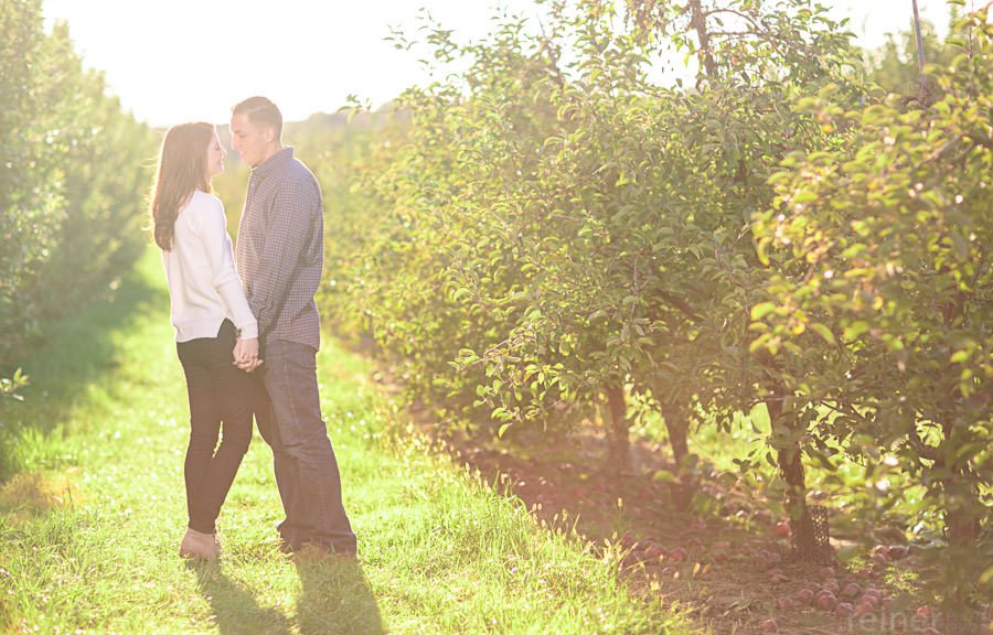 Highland Orchards Engagement Session West Chester Pa