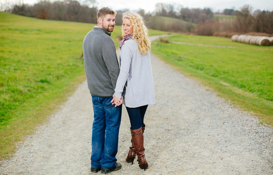 Philadelphia Wedding Photographers - Engagement session in West Chester