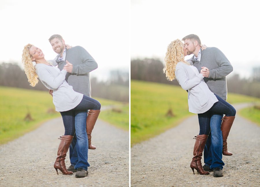 Philadelphia Wedding Photographers - Engagement session in West Chester