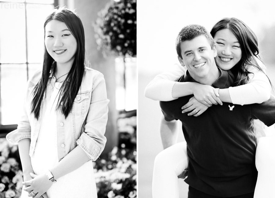 Longwood gardens engagement session by reiner photography 