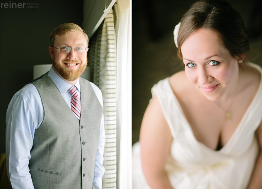 beth and pete wedding portraits