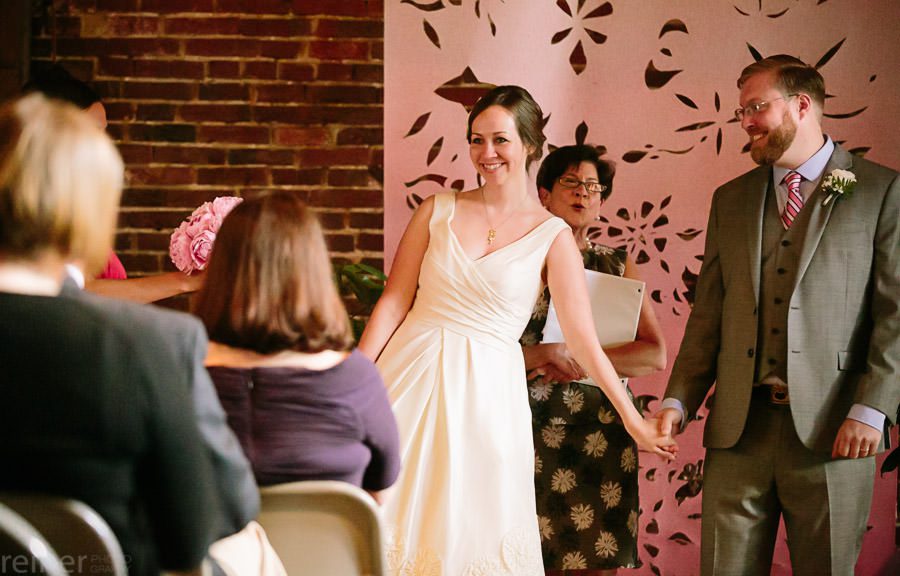 Reiner Photography - Beth and Pete's Wedding ceremony at Mass in Philadelphia