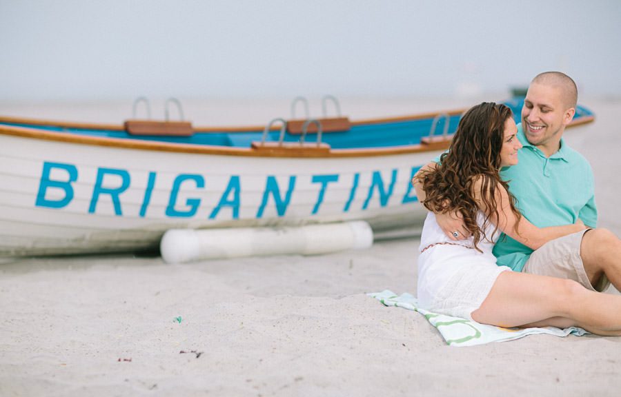Brigantine Beach Engagement Session