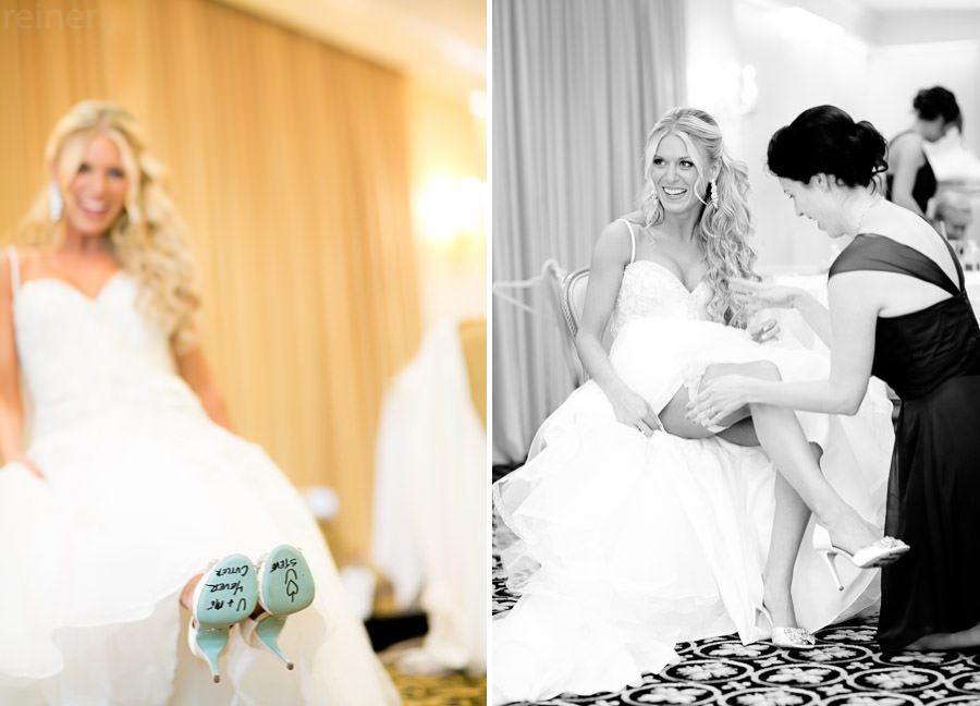 candid moments with the bride at the Dupont Country Club