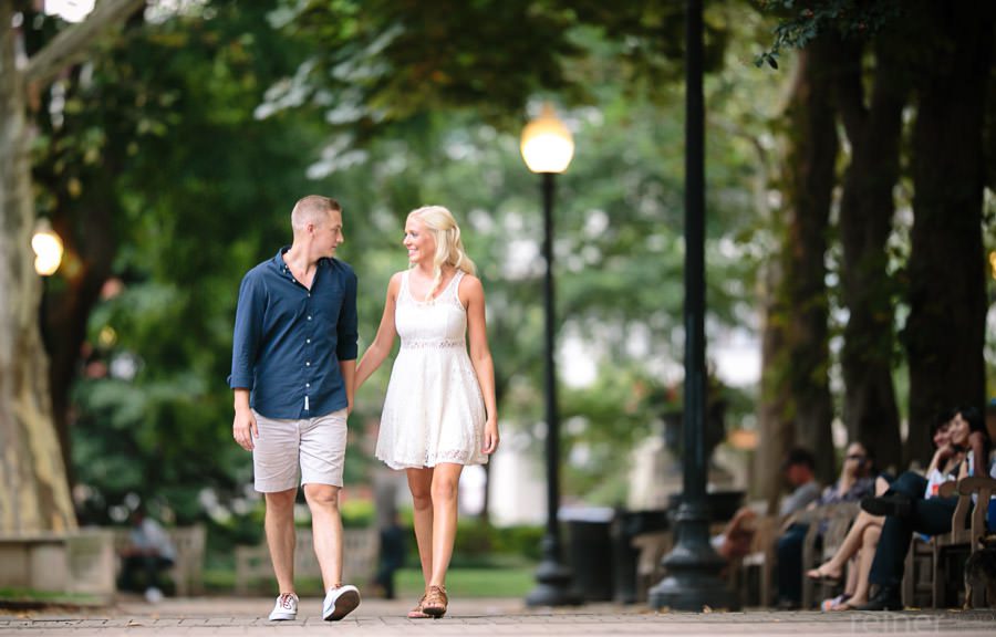 Philadelphia area engagement session