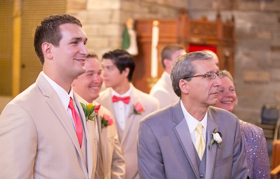 Wedding at St. Agnes Parrish in West Chester PA