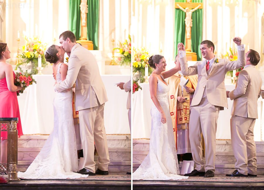 Wedding at St. Agnes Parrish in West Chester PA