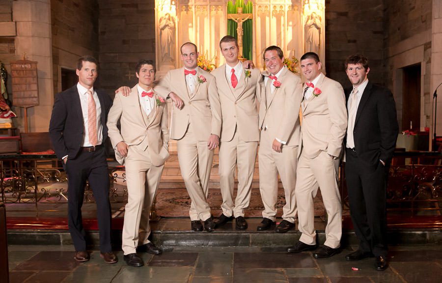 Wedding at St. Agnes Parrish in West Chester PA