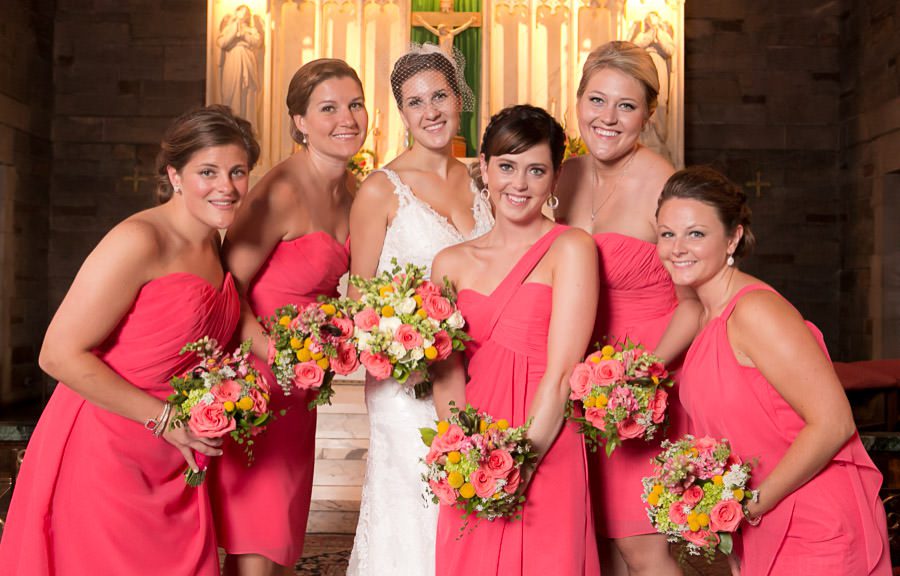 Wedding at St. Agnes Parrish in West Chester PA