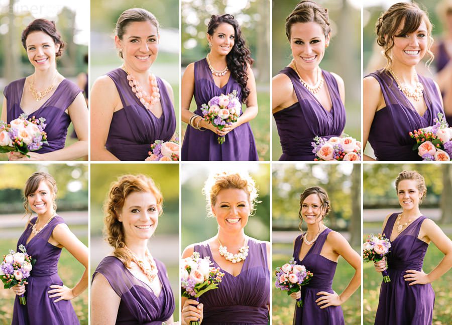 bridesmaid photos, natural fun photos