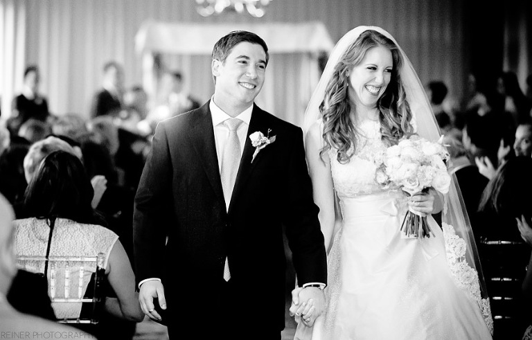 bride and groom - Jewish Wedding - The Downtown Club Wedding