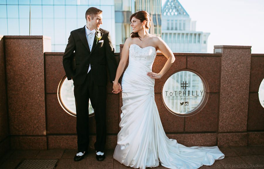 23 Top of the Tower WEDDING - the Vista Room at Top of the Tower 1717 Arch Street, Philadelphia - Melissa & Jeff by Reiner Photography