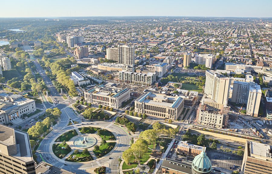 24 Top of the Tower WEDDING - the Vista Room at Top of the Tower 1717 Arch Street, Philadelphia - Melissa & Jeff by Reiner Photography