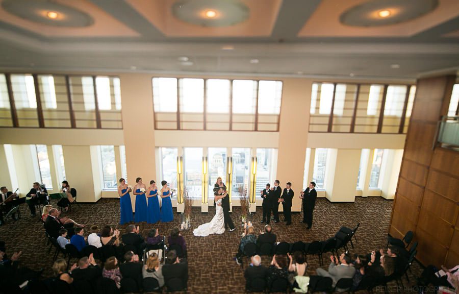 27 Top of the Tower WEDDING - the Vista Room at Top of the Tower 1717 Arch Street, Philadelphia - Melissa & Jeff by Reiner Photography