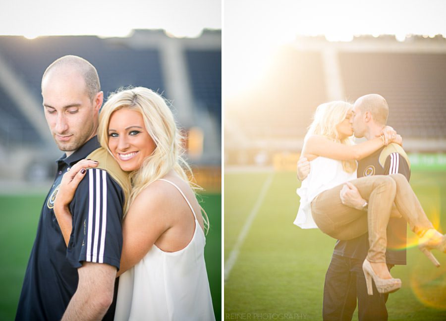 08 Philadelphia Engagement Session at Philadelphia Union PPL Park - Christine & Greg