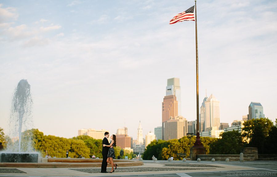 12 Philadelphia Engagement - Live Engagement Session - Reiner Photography
