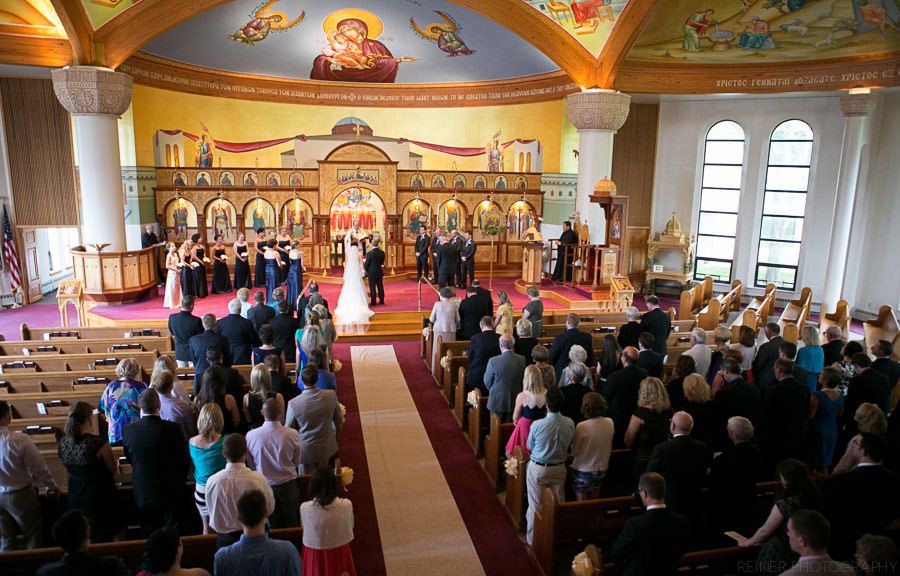 St Luke Greek Orthodox Church Wedding Broomall & Wedding Reception at Desmond Hotel Malvern PA 024