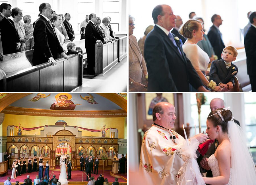 St Luke Greek Orthodox Church Wedding Broomall & Wedding Reception at Desmond Hotel Malvern PA 028