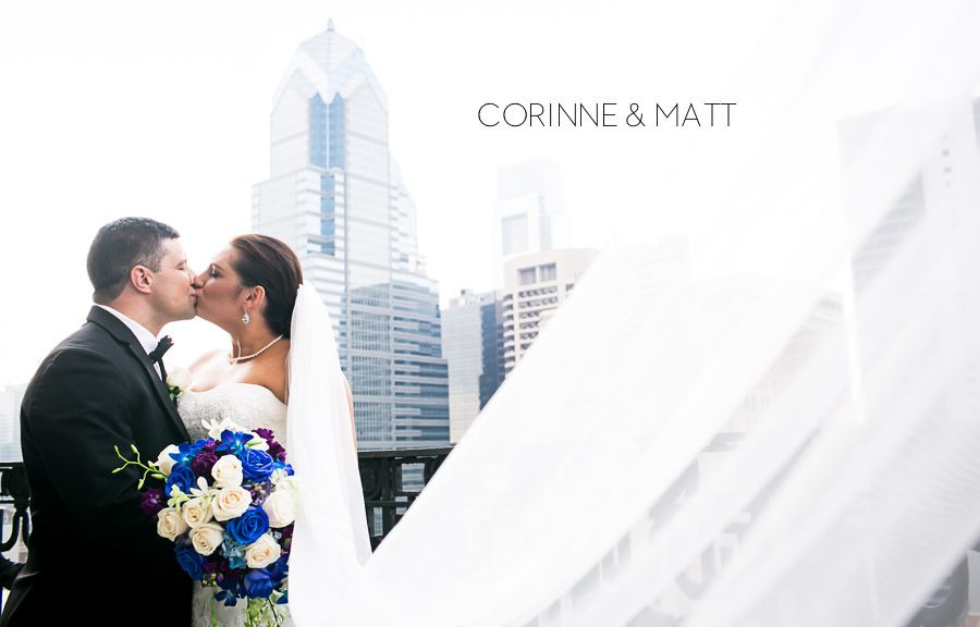 00 Wedding at St Agnus Church in West Chester PA, and Wedding Receptions at the Philadelphia Hyatt at The Bellevue - Corinne & Matt