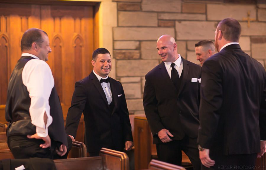 05 Wedding at St Agnus Church in West Chester PA, and Wedding Receptions at the Philadelphia Hyatt at The Bellevue - Corinne & Matt