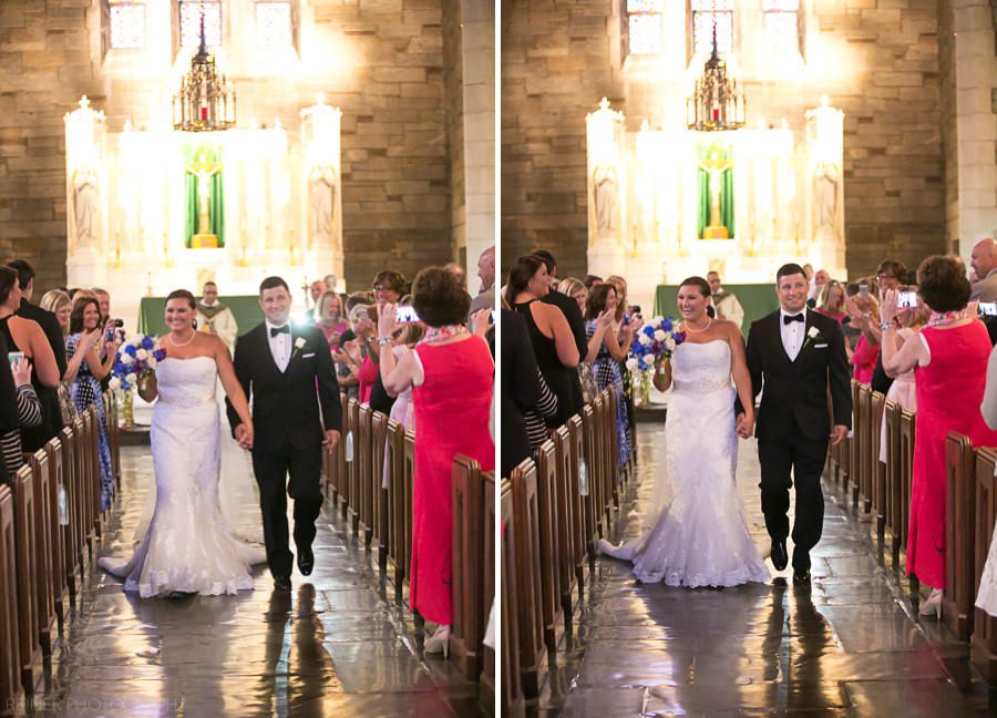 18 Wedding at St Agnus Church in West Chester PA, and Wedding Receptions at the Philadelphia Hyatt at The Bellevue - Corinne & Matt
