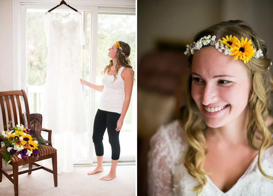 01 Rustic Backyard Farm Wedding in Maryland – Charlean & Dennis - Wedding Photos by Reiner Photography