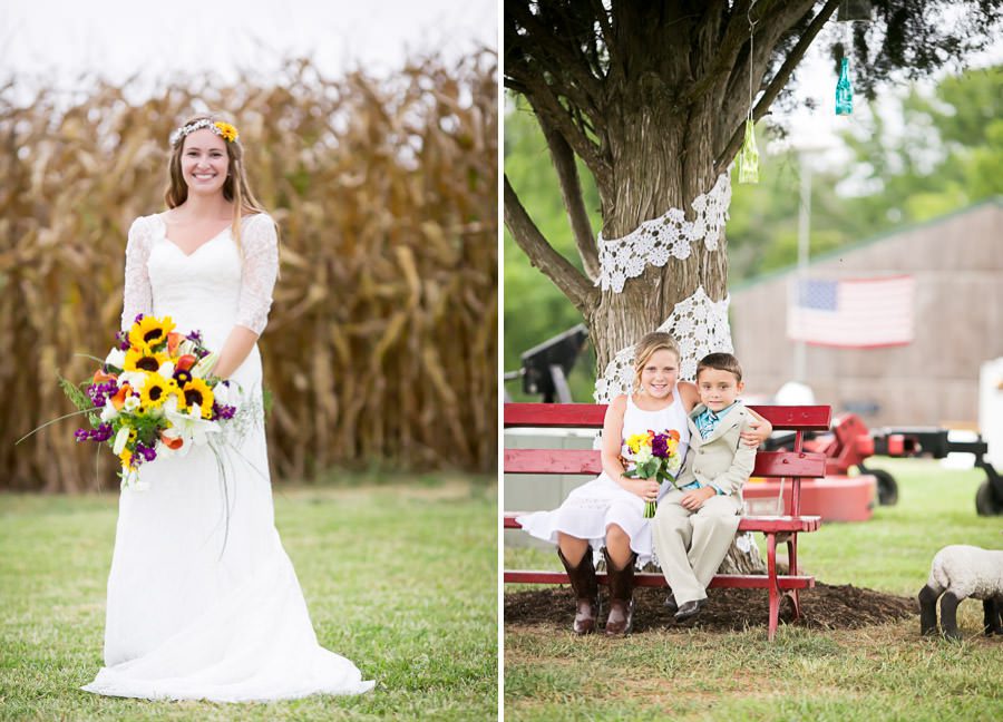 17 Rustic Backyard Farm Wedding in Maryland – Charlean & Dennis - Wedding Photos by Reiner Photography
