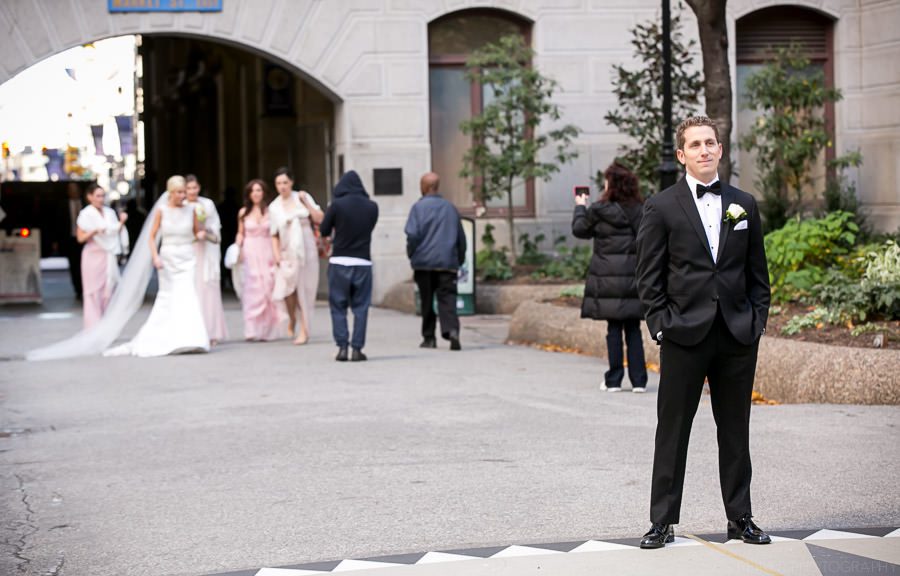09 Wedding at the Atrium at the Curtis Center in Philadelphia | Wedding photos by Reiner Photography | Kaitlin & Andrew